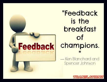 Feedback Translationz