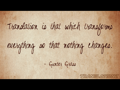 Gunter Grass Translationz