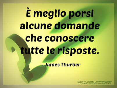 James Thurber Italian Translationz