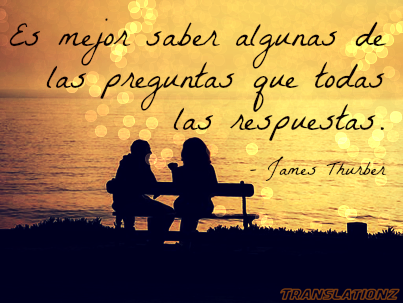 James Thurber Spanish Translationz