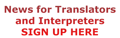 Newsletter translator interpreter
