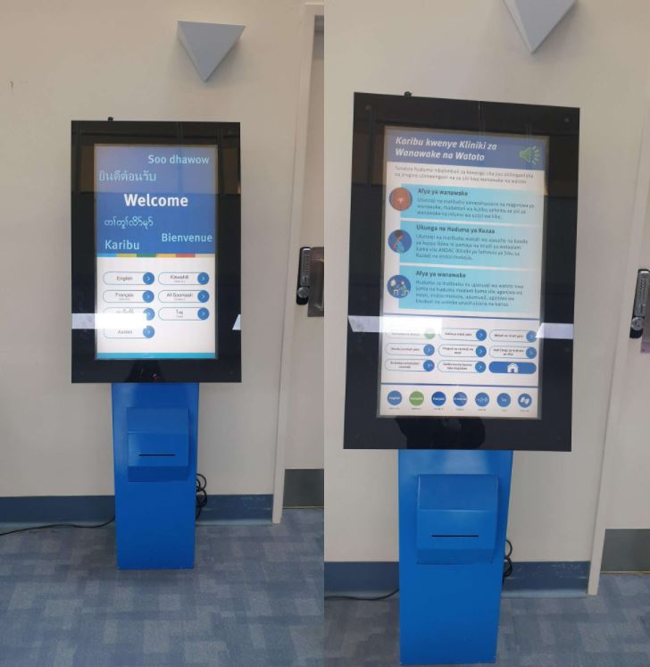 Townsville University Hospital Multilingual Kiosk 2